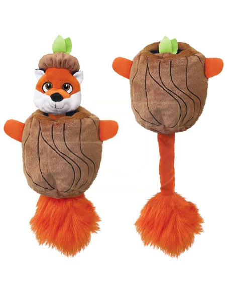 Brinquedo Kong Peluche Puzzlements Raposa - Large