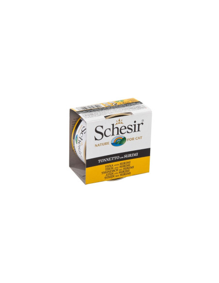 Schesir Gatos Húmidos Atum c/ Surimi 85gr