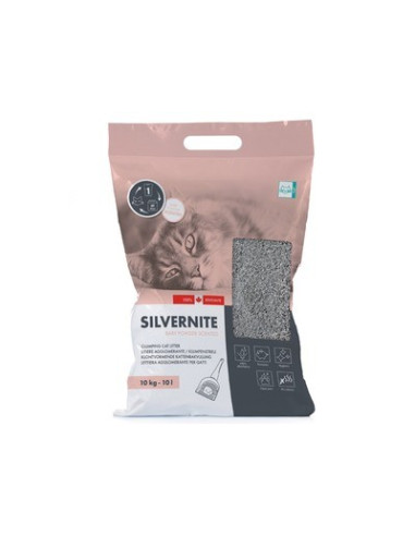 Areia Bentonita Aglomerante para Gatos Com Talco 10Kg