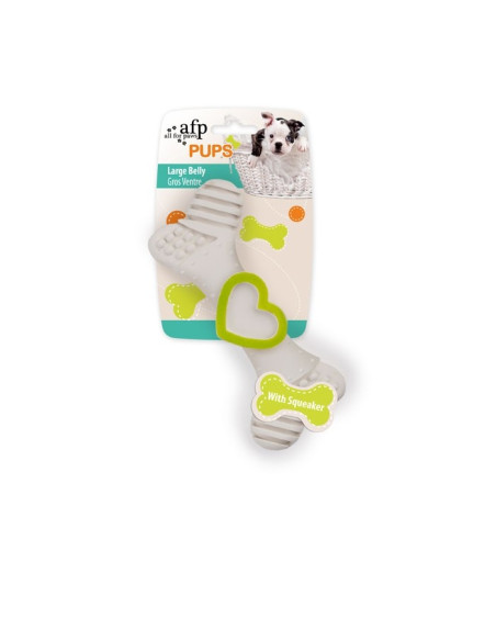 Brinquedo AFP p/ Cachorros Osso Látex Coração (12cm)