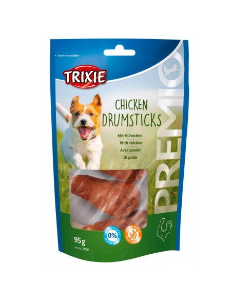 Ossos Cálcio Trixie DRUMSTICKS p/ Cão c/ Frango 95gr.