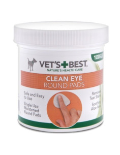 Toalhitas de Limpeza oral Vet's Best p/ Cães e Gatos - 50 unid.