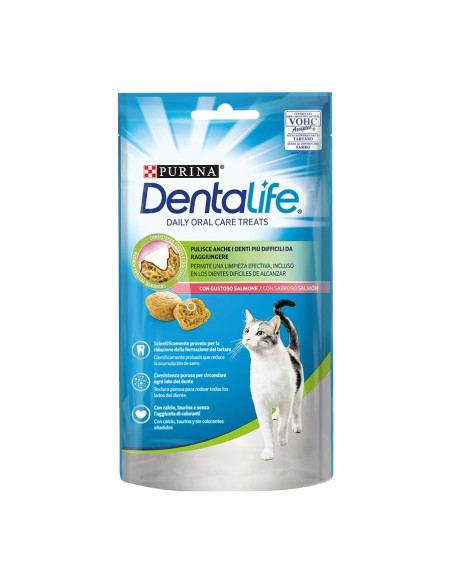 PURINA DentaLife Snacks Gato Salmão 40gr.