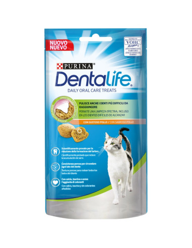 PURINA DentaLife Snacks Gato Salmão 40gr.