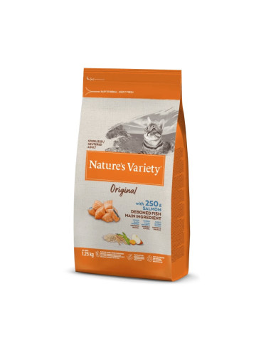 Nature's Variety Original Gato Sterilised Sem Cereais Salmão