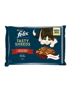 Purina Gatos Húmidos Felix Fantastic Duo 12x100gr