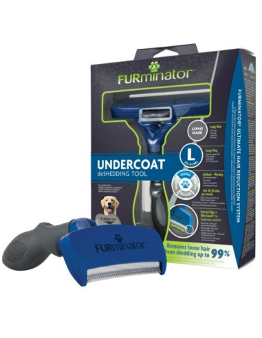 Furminator Escova Cães Raça Grande Pêlo Longo ( + 5cm) - L