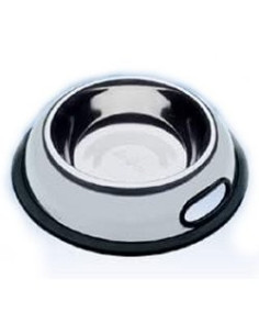 Alimentador/Bebedouro Karlie Inox Antiderrapante 21cm (1750ml)