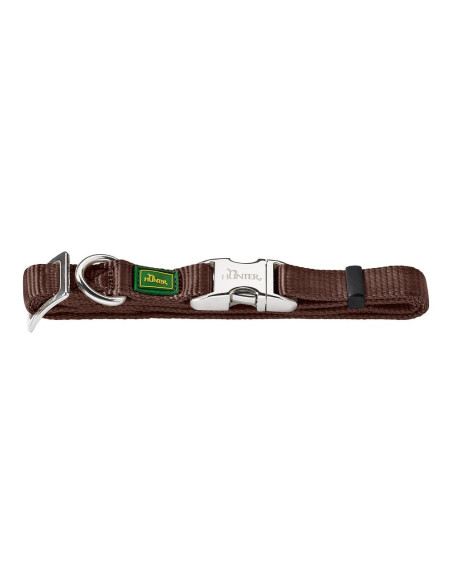 Coleira Hunter Vario Basic Alu-Strong Vermelha XL ( 45-65cm )